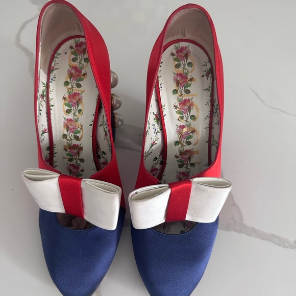 Gucci Luna studded heels - Picture 3 of 5